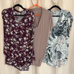 GUC large latched mama 3 boyfriend tee bundle